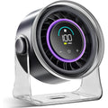 Frontsun Portable Desk Fan,Quiet Fan For Bedroom,Portable Fan Withturbo Airflow,Fans With 100 Speeds Digital Display, 360° Tilt,Rechargeable Battery Powered Fan,Small Fan For Home