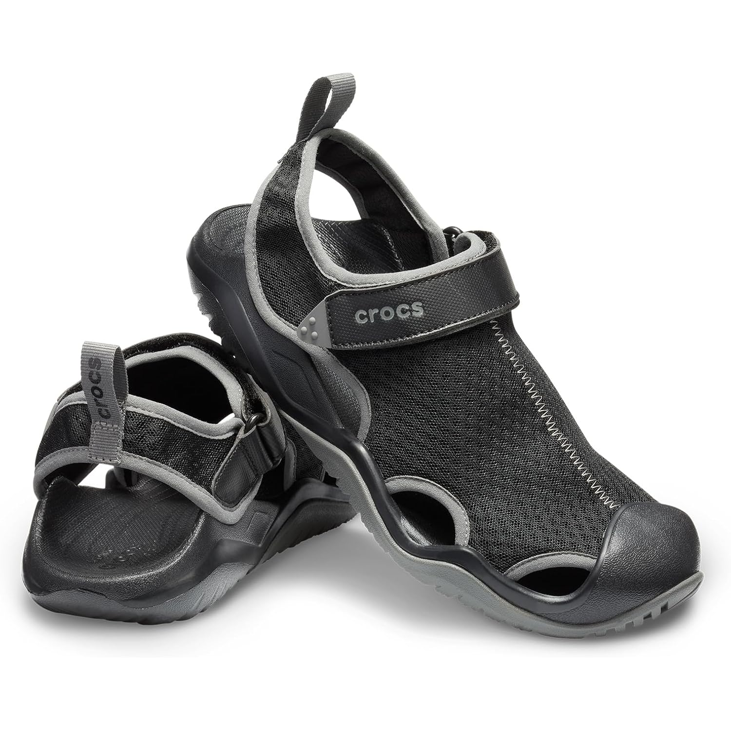 Crocs Men'S Swiftwater Mesh Deck Sandals