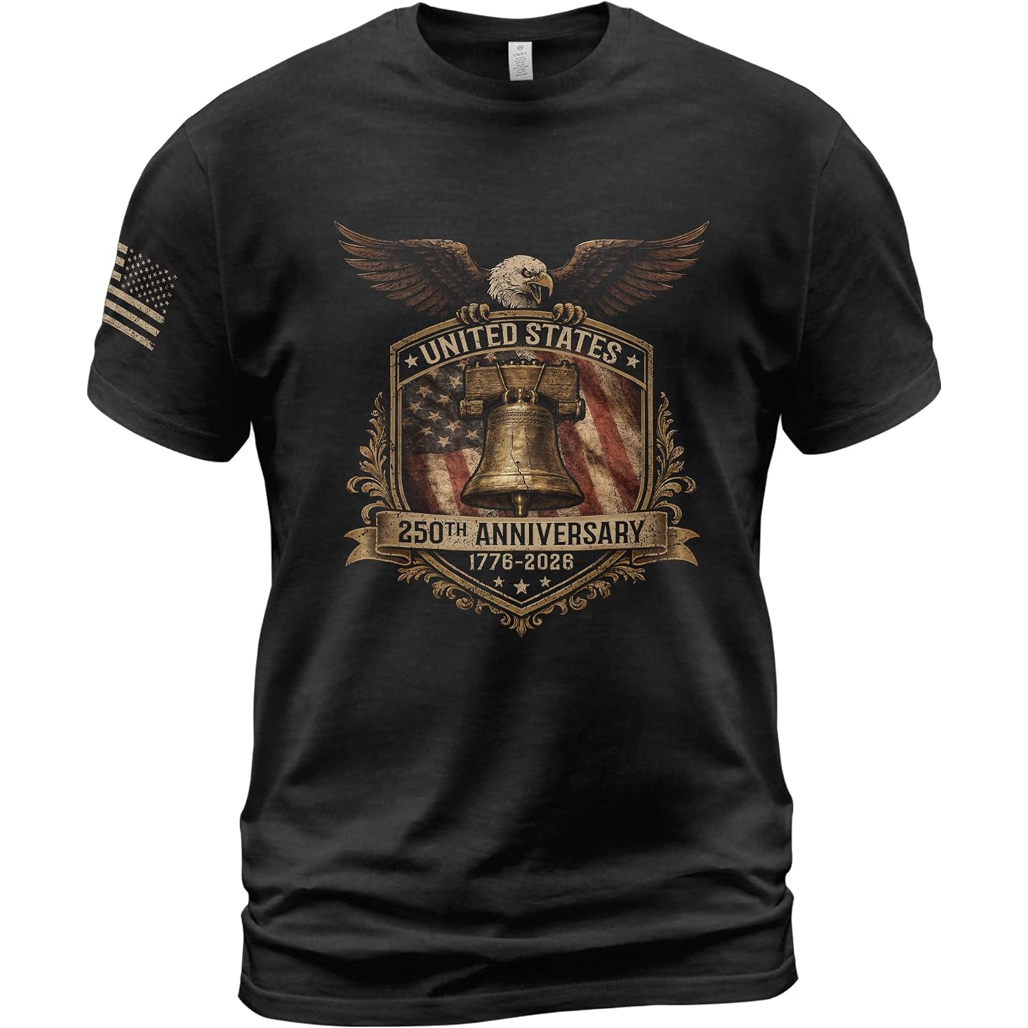 250 Year American Anniversary Shirt, Patriotic Shirts For Men | Celebrate America'S 250Th Anniversary And Show Your Patriotic Spirit With These Comfortable, Stylish Apparel Options.
