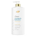 Dove Conditioner Coconut & Hydration For Dry Hair With Bio-Protein Care Technology And Coconut Oil 28 Fl Oz