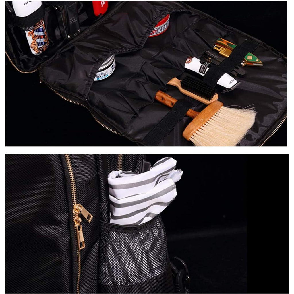Barber Supplies Bag Organizer For Clippers And Supplies, Portable Clipper Bags And Cases For Men, Cosmetology Bag Hairstylist Clipper Backpack For Barber Accessories Essentials Stuff