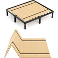 Imperius Foldable Box Spring, Bunkie Board, Bed Support Slats, Bed Boards For Under, Full 60 X 48 In