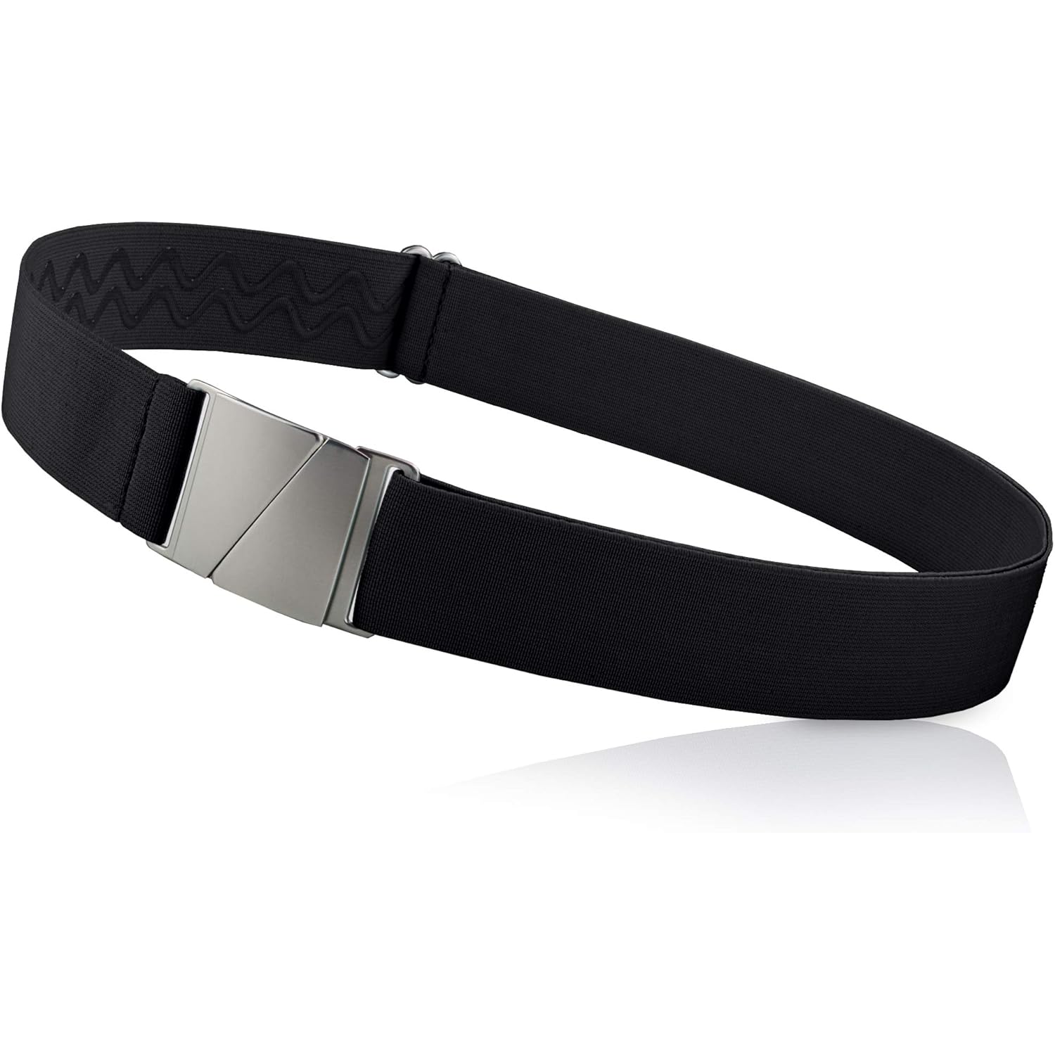 ONE-BELT No Show Invisible Elastic Belts for Women & Men 1.30" inch adjustable Non Slip Zero Bulk. Designed in USA.