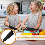 Professional Nylon Knife For Nonstick Pans, Kitchen Knife Safe For Kids, Nonstick Knife Heat-Resistant Best For Cutting Brownies, Cakes, Bread, Lasagna, Cheese, Pizza, Pie Etc.