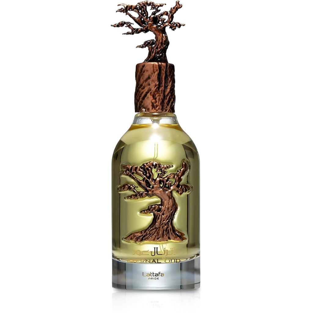 Lattafa Eternal Oud Eau De Parfum Spray, 3,4 Ounce (Unisex)