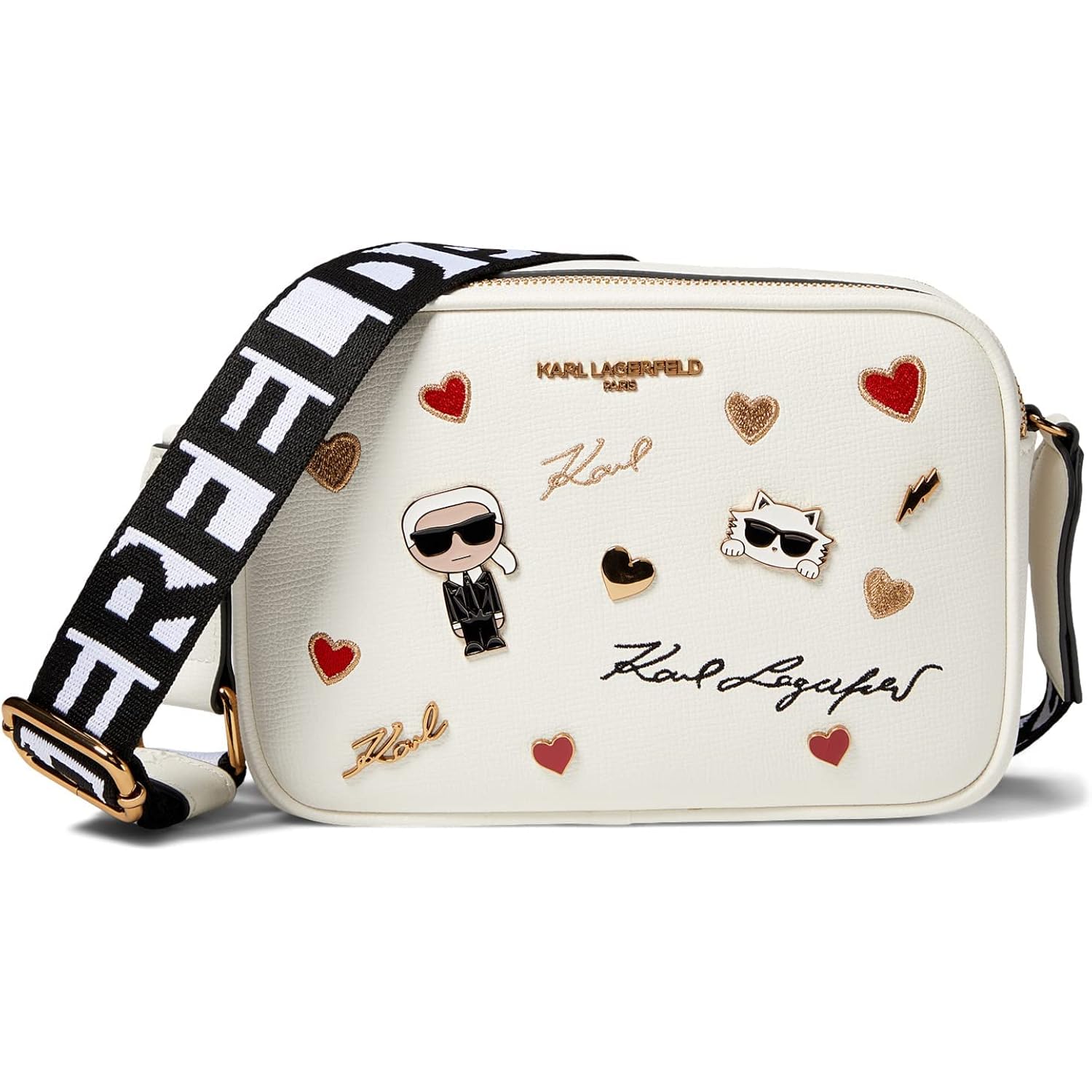 KARL LAGERFELD Paris Maybelle Pin Crossbody