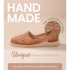Macarena Collection Womens Shoes Leather Sandals For Women | Huarache Handmade Mexican Sandals | Comfortable & Stylish Womens Sandals 4150