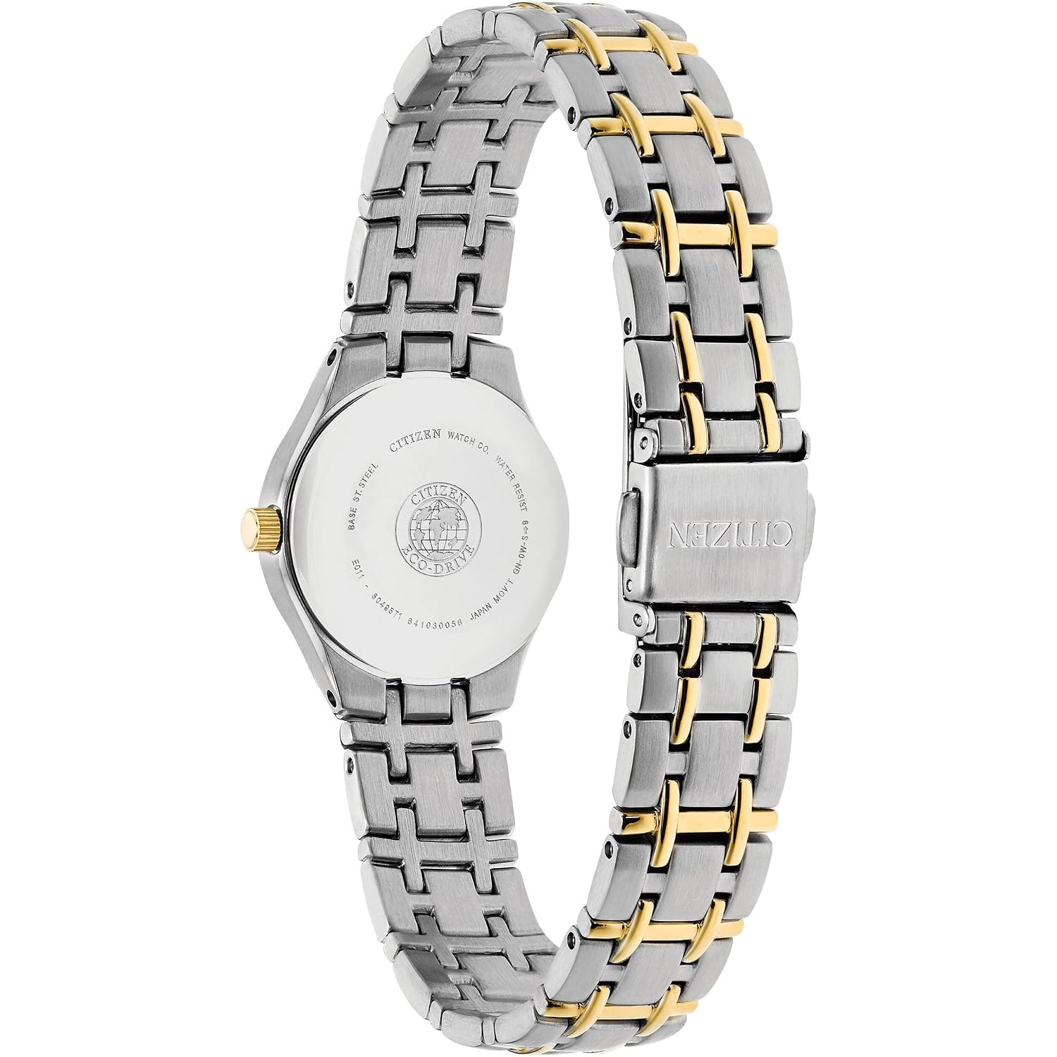 Citizen Womens Analogue Eco-Drive Watch With Stainless Steel Strap