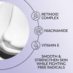 Olay Retinol 24 Max Night Eye Cream, Fragrance Free Anti Aging Eye Cream For Fine Lines And Wrinkles, Hydrating Retinol Night-Eye Treatment, Lightweight Moisturizing-Eye-Cream, 0.5 Oz (Pack Of 2)