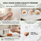 Kaori Persimmon Soap For Old People Smell, With Persimmon Extract Soap, Leaves Skin Feeling Fresh And Cared For