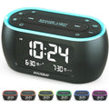 Housbay Digital Alarm Clock Radio For Bedrooms, Phone-Free Wake-Up With Dual Alarm, Night Light, Small Radio Clock For Bedside | Phone-Free Wake-Up With Dual Alarm, Fm Radio For Favorite Stations, Small Radio Clock For Bedside, Battery Backup