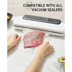 Syntus 11" X 150' Vacuum Sealer Bags For Food With Cutter, Vacuum Sealer Bags Roll Keeper Bpa-Free Heavy-Duty Commercial Grade For Food Storage, Meal Prep And Sous Vide