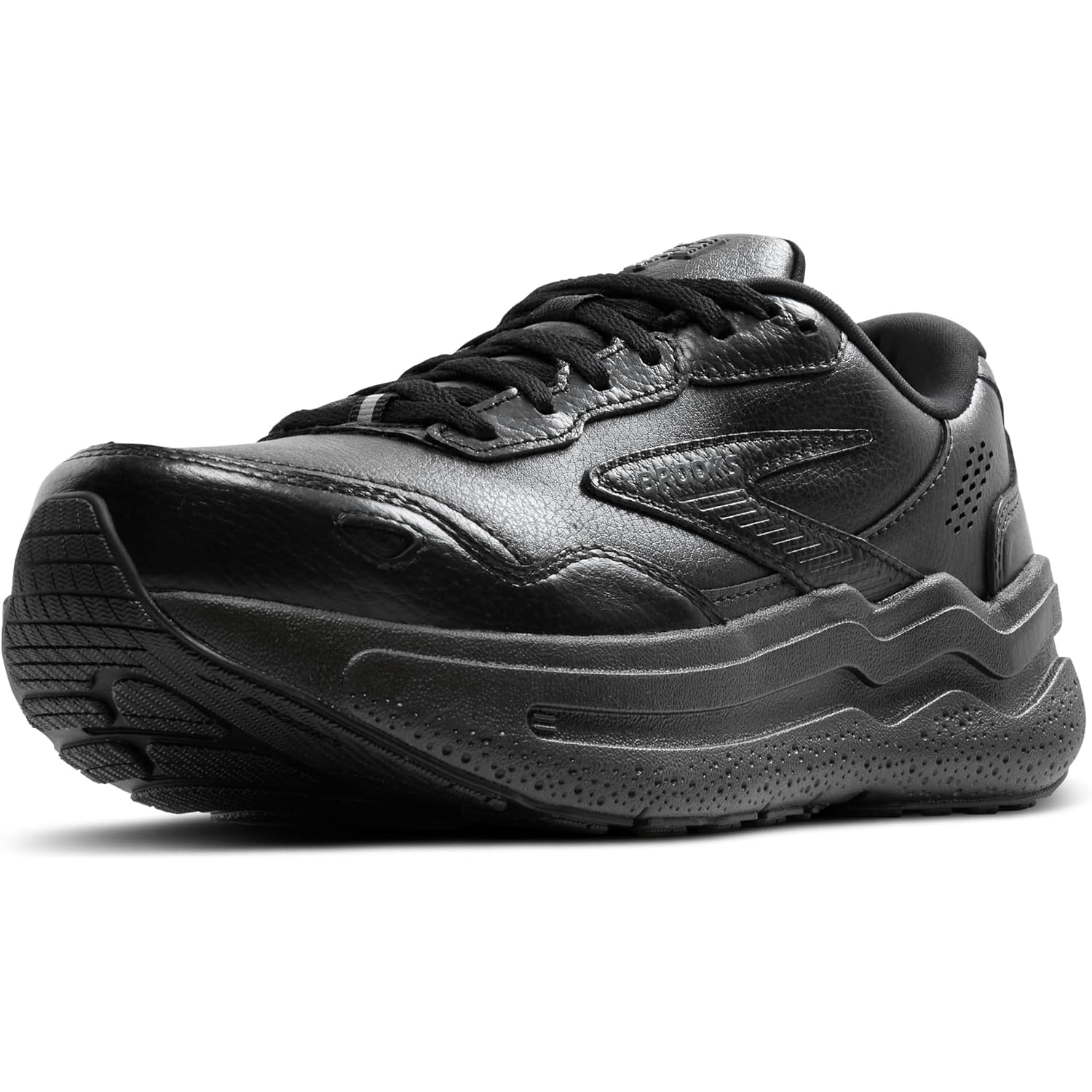 Brooks Men’S Ghost Max Suede/Leather Neutral Running & Walking Shoe