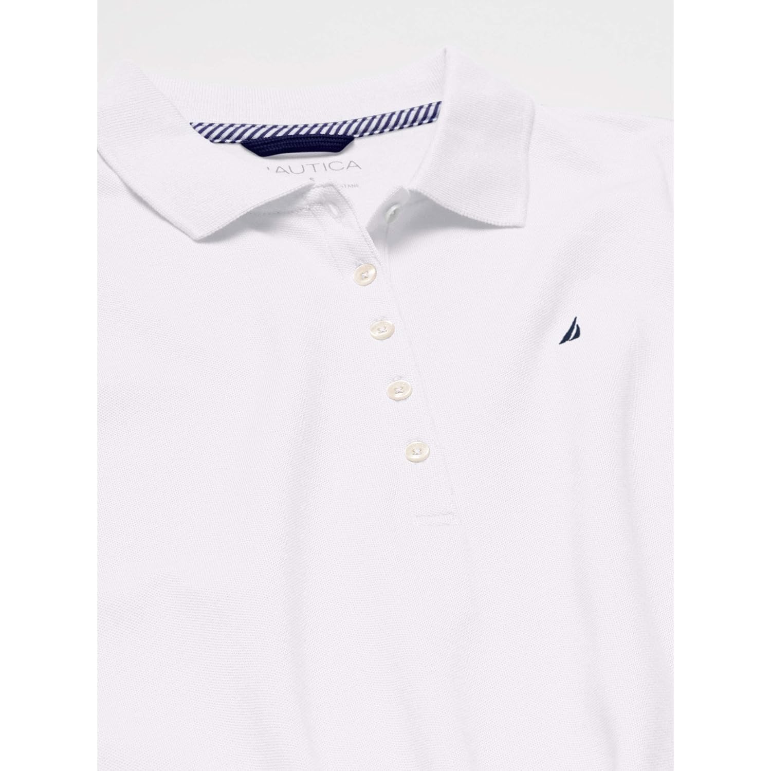 Women's 5-Button Short Sleeve Breathable 100% Cotton Polo Shirt