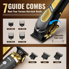 Ufree Hair Clippers for Men, Clippers and Trimmers Set, Cordless Barber Clippers, Grooming Kit, Gifts for Men