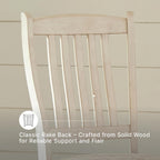 Signature Design By Ashley Bolanburg 20" Upholstered Dining Room Chair, Set Of 2, Antique White
