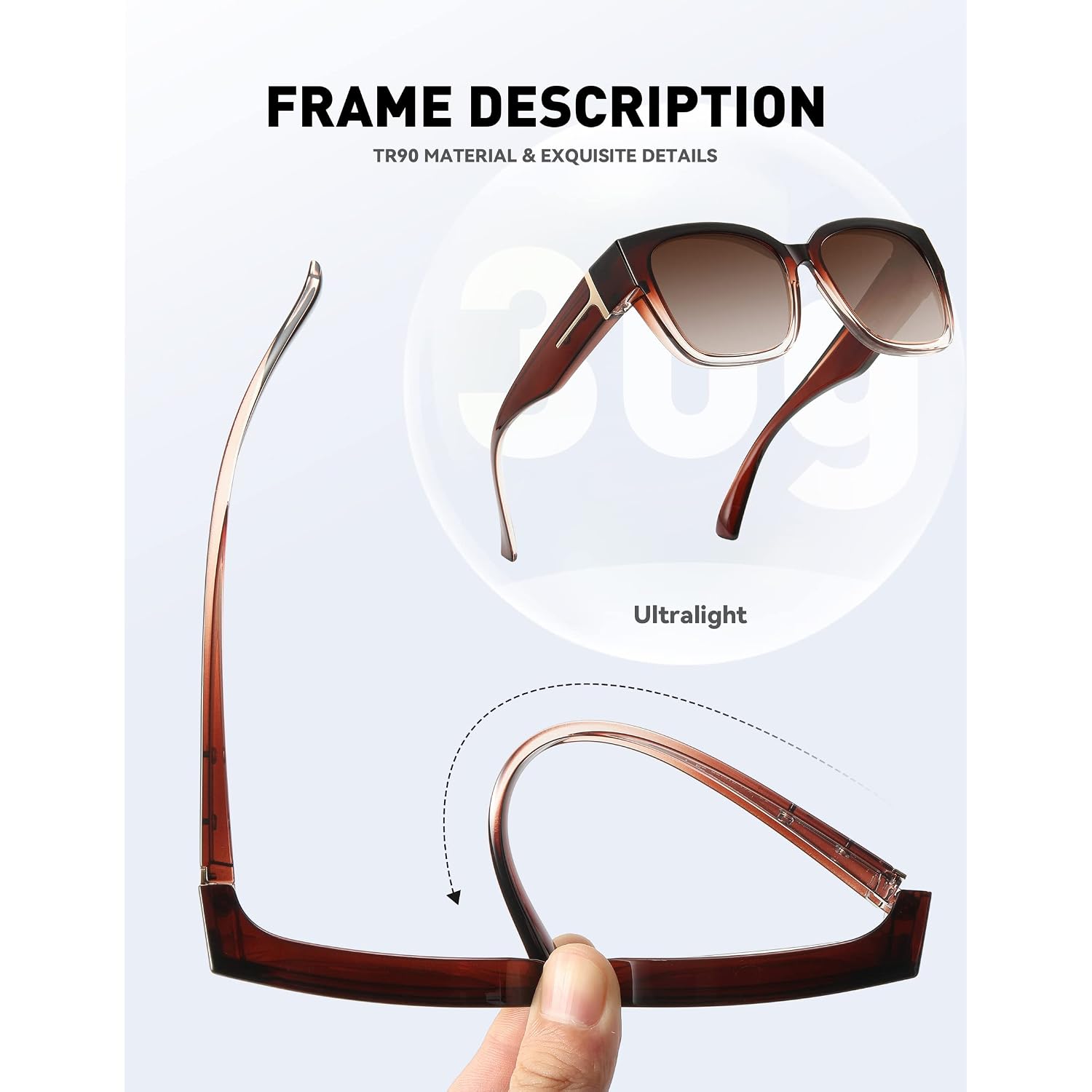 Meetsun Oversized Fit Over Glasses Sunglasses For Women Men Large Trendy Polarized Sunglasses For Driving Uv Protection