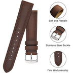 Bisonstrap Watch Strap, Vintage Leather Replacement Bracelet, Band Width-14Mm 15Mm 16Mm 17Mm 18Mm 19Mm 20Mm 21Mm 22Mm 23Mm 24Mm