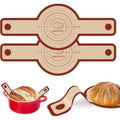 2 Pcs Silicone Bread Sling For Dutch Oven, Red | Non-Stick & Reusable Bread Baking Supplies With Extra Long Handles, Easily Transfer Sourdough, Dishwasher Safe, Round