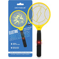 Devogue® Electric Fly Swatter - Weight Like Apple - 2Aa Battery Powered (Not Incl.) - 3-Layer Protection Grid Bug Zapper Racket For Home Bedroom Kitchen Office Backyard Patio Indoor Outdoor