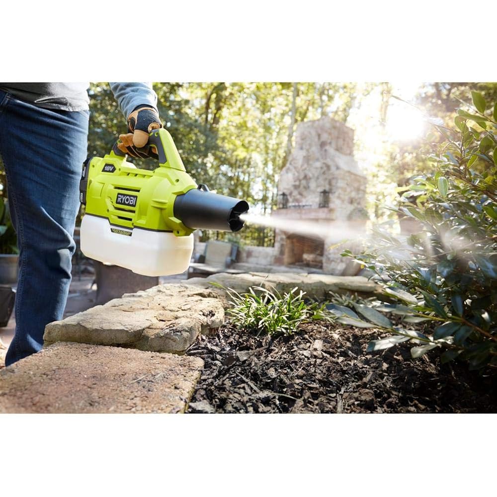 Ryobi Oneand 18V Cordless Battery Fogger/Mister With 2.0 Ah Battery And Charger P2850