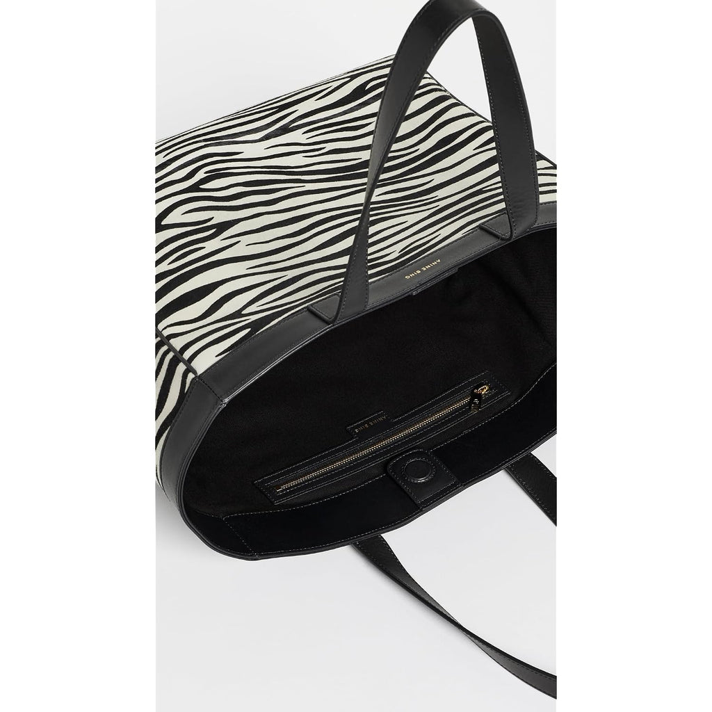 Anine Bing Women'S Medium Rio Zebra Tote