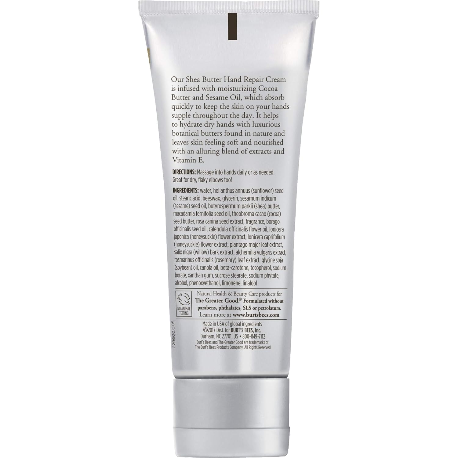 Burt's Bees Shea Butter Hand Repair Cream, 3.2 Oz (Pack of 3)