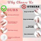 Practice Hand for Acrylic Nails, Flexible Bendable Nail Practice Hand for Beginners with 100 PCS Nail Tips & 192 PCS Jelly Glues, Silicone Manicure Training kit for Nail Art