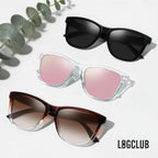Polarized Sunglasses Womens Men - Classic Retro UV Protection Driving Sun Glasses A1blackg+chatc+pink