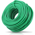 Ydsl 100 Feet Soft Tie For Plants, Green Twist Garden Ties Gardening Supplies For Supporting Climbing Plants, Tomatoes, Vegetables, (Diameter - 2.5Mm)