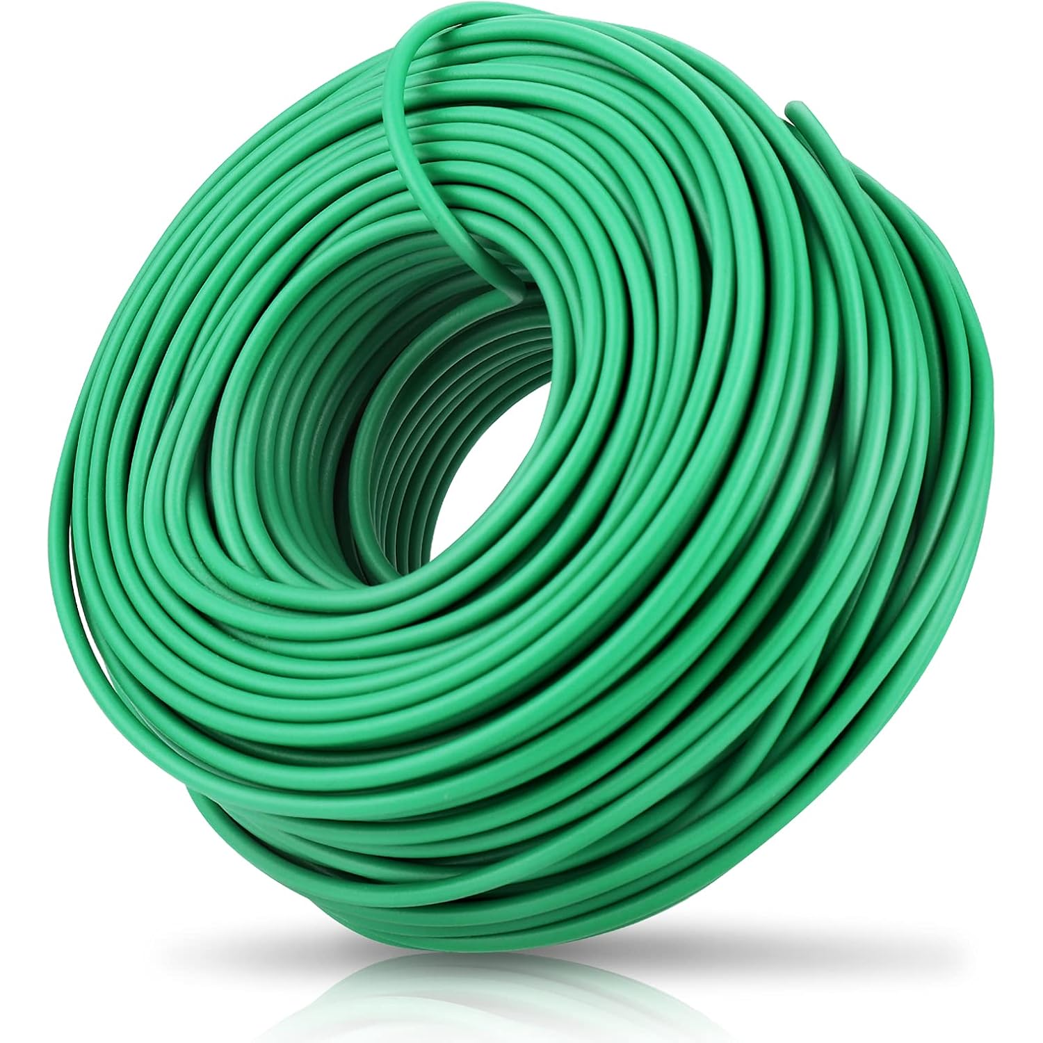 Ydsl 100 Feet Soft Tie For Plants, Green Twist Garden Ties Gardening Supplies For Supporting Climbing Plants, Tomatoes, Vegetables, (Diameter - 2.5Mm)