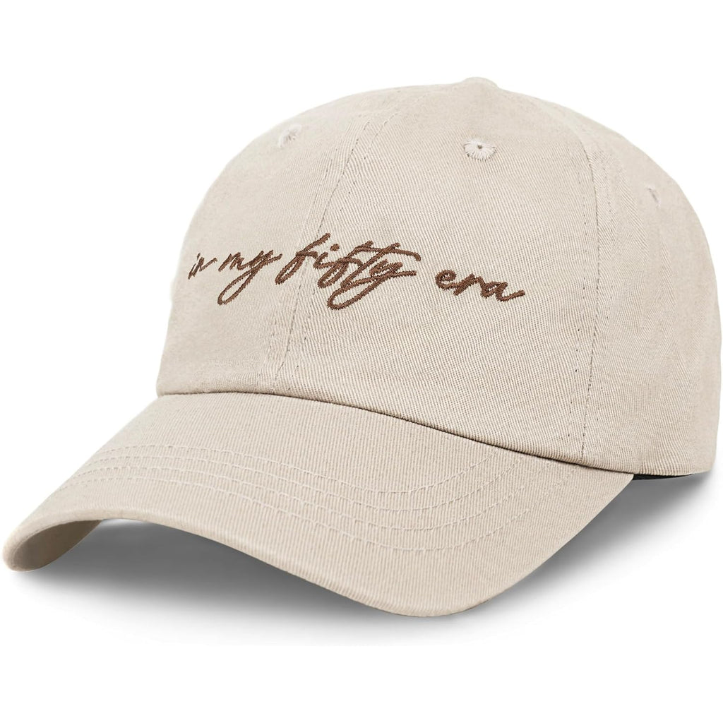 20th 30th 40th 50th Birthday Gifts for Women - Birthday Essential for Her, Women, Sister, Mom, Daughter - in My Era Hat Beige