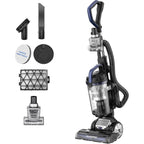 Eureka Upright Vacuum Cleaner For Carpet And Hard Floor,Powerful Vacuum With Dual Cyclone Suction,Swivel Steering,Anti-Tangle,Large Dust Cup,Neu612Bl, Blue
