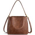 LOVEVOOK Hobo Bag for Women with Three Large Compartments Waterproof Shoulder Handbags Purse for Work Shopping Travel
