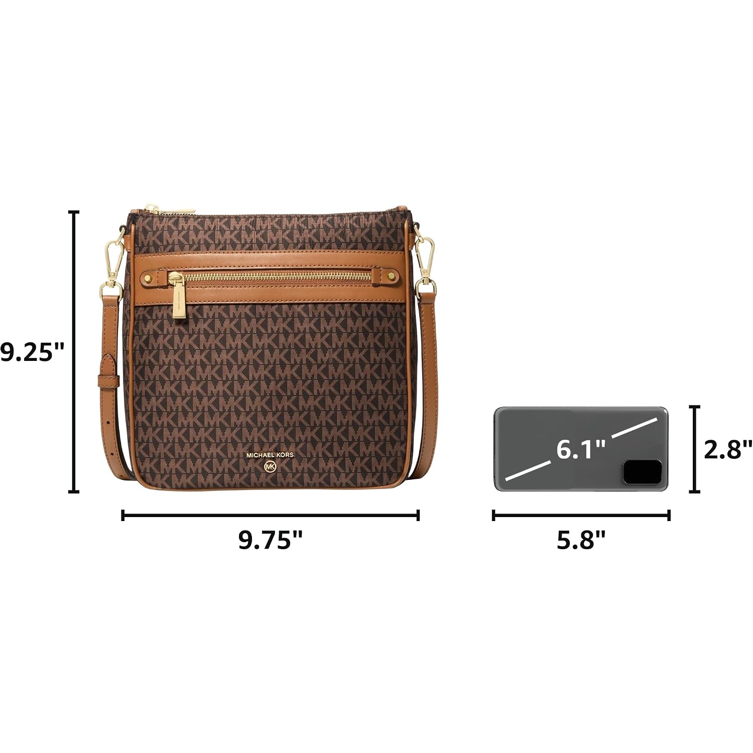 Michael Kors Jet Set Charm Large Crossbody Bag
