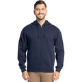 Fruit Of The Loom Eversoft Fleece Full Zip Hoodie Sweatshirt