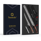 Professional Bbq Carving Knife Set, Slicing And Boning Knife For Meat Cutting,German High Carbon Stainless Steel Carving Knife For Meat And Turkey.