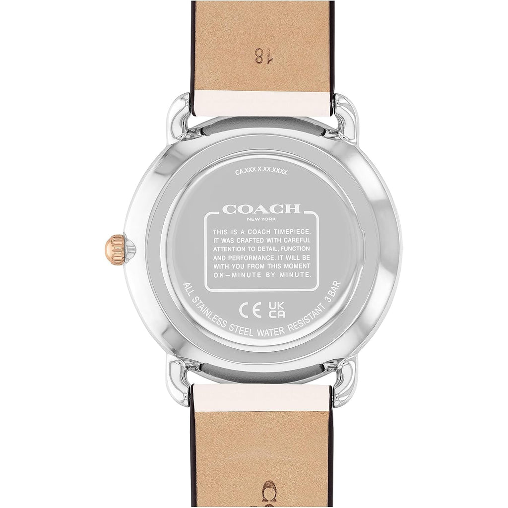 Coach Elliot Women'S Watch | Sleek And Minimalist In Design | Timeless Style For Any Occasion | Gifts For Her | Water-Resistant | 36 Mm