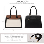LOVEVOOK Purses and Handbags for Women, Tote Shoulder Bag Satchel Purse and PU Leather Top Handle for ladies