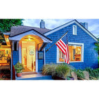 American Flag With Pole - Includes 5Ft Heavy Duty Flag Pole Holder For Outside House,3X5 Embroidered Us Flag And Wall Mount Bracket,Tangle Free Flagpoles Kit For Porch,Garage,Outdoor