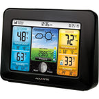 Acurite Wireless Home Weather Station With Color Display, Indoor Outdoor Thermometer And Temperature Sensor (02077M)