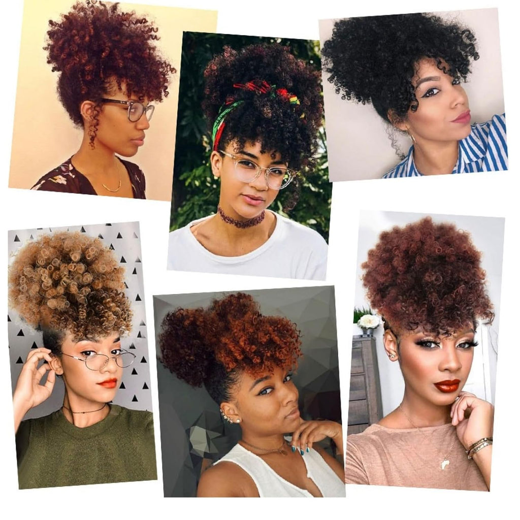 2 Pcs Adjust Satin Hair Tie, Satin Scrunchies For Women Girls, Adjustable Hair Ties For 4C Girlie Thick Curly Natural Hair, No Damage Hair Accessories For Afro Puff Loc Ponytails (Black)