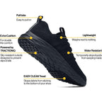 Shoes For Crews Women'S Slip-Resistant Work Sneakers – Comfortable, Non-Slip Work Shoes For Women In Food Service, Healthcare, Hospitality - Everlight