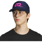 adidas Unisex Trucker Hat – Sport Snapback Cap Team Navy Blue 2/Atlanta Pink