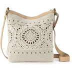 The Sak Lucia Crossbody Bag In Crochet, Convertible Purse With Adjustable Shoulder Strap