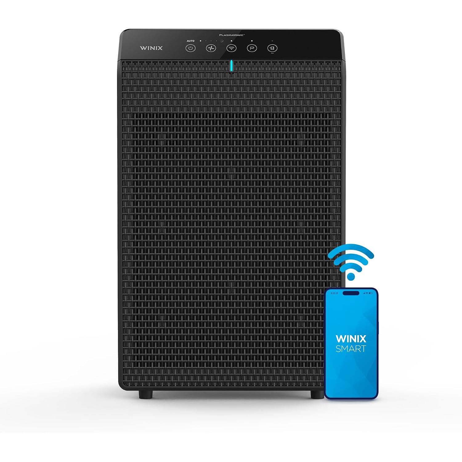 Winix 5520 Air Purifier For Home Large Room Up To 1882 Ft² In 1 Hr With Air Quality Monitor, True Hepa, High Deodorization Carbon Filter And Auto Mode, Captures Pet Allergies, Smoke, Dust.