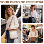 Anti Theft Crossbody Purses For Women Rfid Blocking Crossbody Bags, Travel Shoulder Purse With Built-In Wallet