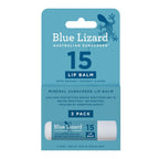 Blue Lizard Mineral Spf 15 Lip Balm, 3-Pack: Broad Spectrum Sun Protection, Natural Coconut Flavor, 8 Natural Oils, Infused With Australian Kakadu Plum, Rich In Vitamin C, Vegan, Each Tube 0.13 Oz.