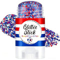 Patriotic Body Glitter Stick, Face Glitter, Red White and Blue Glitter Stick, 4th of July Decorations, 4th of July Outfits for Women, Hair Glitter for Kids, Independence Day Glitter Makeup