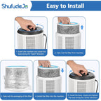 2 Pack Hp102 Replacement Filter For Shark Hp102 Air Purifier